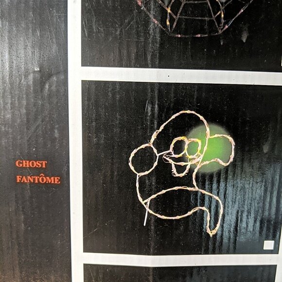 3 Set Vintage Sears Halloween Silhouettes Lights Window Decor Cat Witch Ghost - Picture 14 of 16